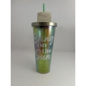Parker Lane 22 oz Unsulated Straw Tumbler - "Bring On The Sun"
